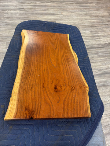 Natural Edge Charcuterie Board/ Cutting Board - Arizona Mesquite
