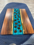 Acacia Epoxy Pod Charcuterie Board