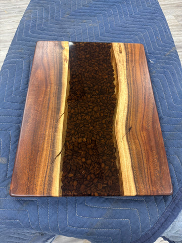 Acacia Coffee Bean Charcuterie Board