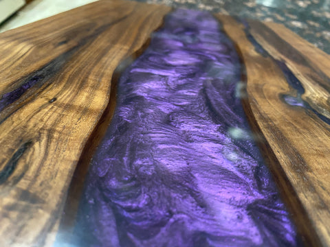Custom Epoxy Resin Charcuterie Board