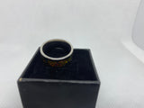 Stainless Steal Ring with Crushed Opal and Paua ( Abalone )